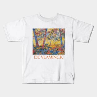 Sous-Bois (1905) by Maurice de Vlaminck Kids T-Shirt